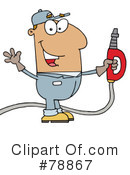 Gas Station Clipart #78867 by Hit Toon