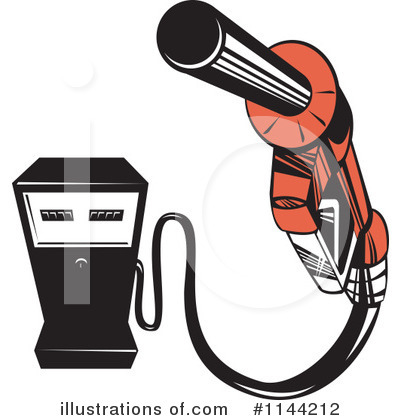 Gas Pump Clipart #1144212 by patrimonio