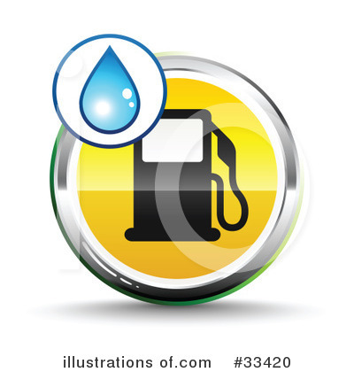 Royalty-Free (RF) Gasoline Clipart Illustration by beboy - Stock Sample #33420