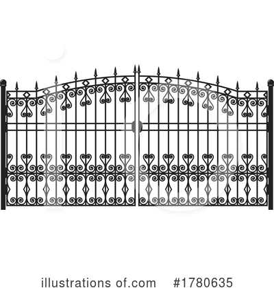 Royalty-Free (RF) Gate Clipart Illustration by Vector Tradition SM - Stock Sample #1780635