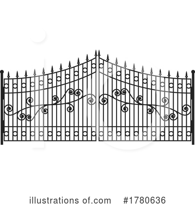 Royalty-Free (RF) Gate Clipart Illustration by Vector Tradition SM - Stock Sample #1780636