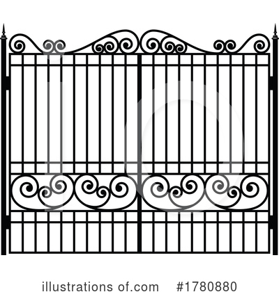 Royalty-Free (RF) Gate Clipart Illustration by Vector Tradition SM - Stock Sample #1780880