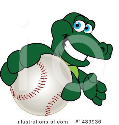 Royalty-Free (RF) Gator Mascot Clipart Illustration by Mascot Junction - Stock Sample #1439936