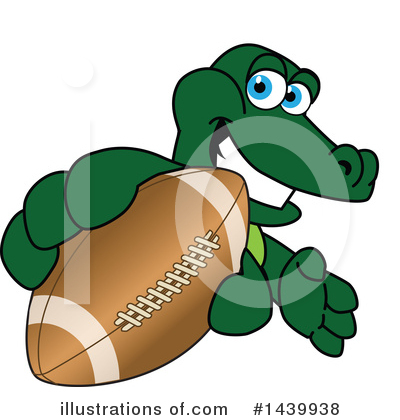 Royalty-Free (RF) Gator Mascot Clipart Illustration by Mascot Junction - Stock Sample #1439938