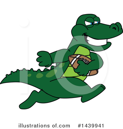Royalty-Free (RF) Gator Mascot Clipart Illustration by Mascot Junction - Stock Sample #1439941
