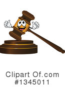 Gavel Clipart #1345011 by Vector Tradition SM