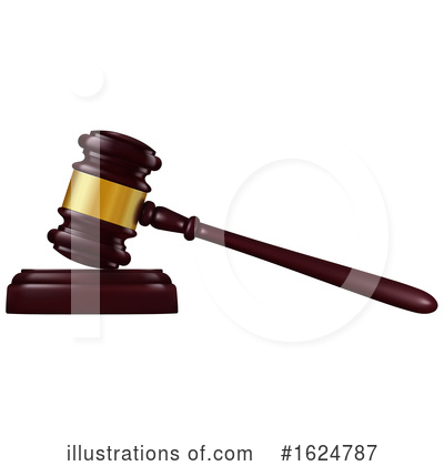 Royalty-Free (RF) Gavel Clipart Illustration by Vector Tradition SM - Stock Sample #1624787