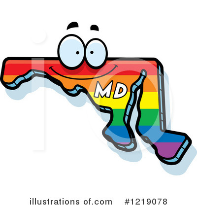 Maryland Clipart #1219078 by Cory Thoman