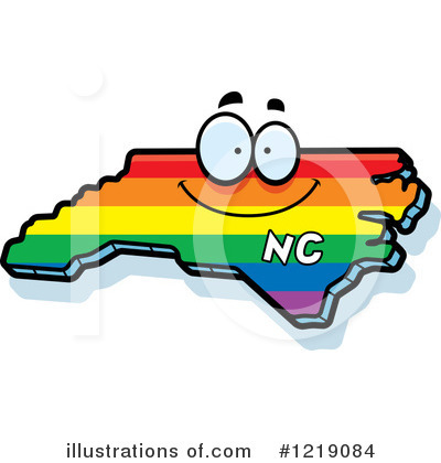 North Carolina Clipart #1219084 by Cory Thoman