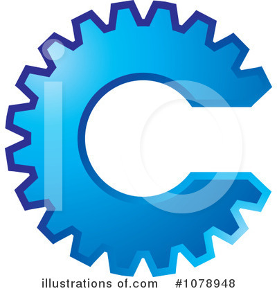 Royalty-Free (RF) Gear Clipart Illustration by Lal Perera - Stock Sample #1078948