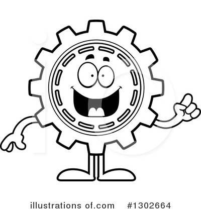 Gear Clipart #1302664 by Cory Thoman