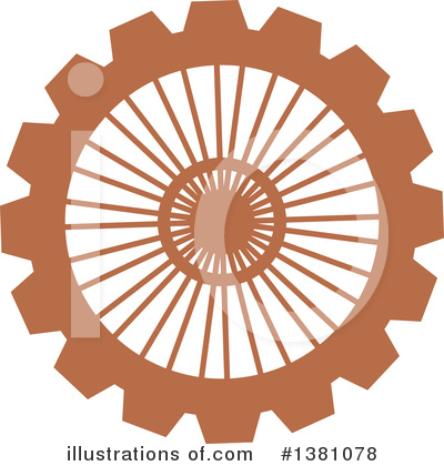 Royalty-Free (RF) Gear Clipart Illustration by BNP Design Studio - Stock Sample #1381078