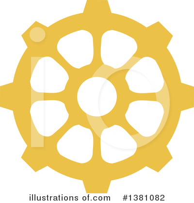 Royalty-Free (RF) Gear Clipart Illustration by BNP Design Studio - Stock Sample #1381082