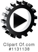 Gear Icon Clipart #1131138 by Andrei Marincas