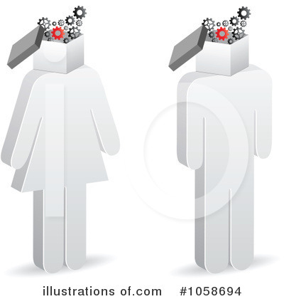Royalty-Free (RF) Gears Clipart Illustration by Andrei Marincas - Stock Sample #1058694