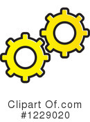 Gears Clipart #1229020 by Lal Perera