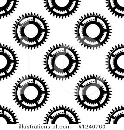 Royalty-Free (RF) Gears Clipart Illustration by Vector Tradition SM - Stock Sample #1246760