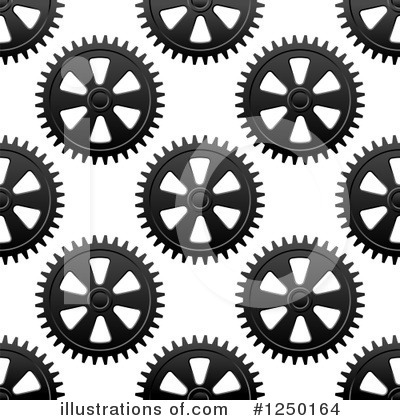 Royalty-Free (RF) Gears Clipart Illustration by Vector Tradition SM - Stock Sample #1250164