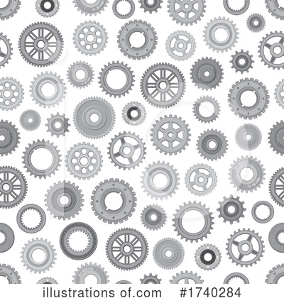 Royalty-Free (RF) Gears Clipart Illustration by Vector Tradition SM - Stock Sample #1740284