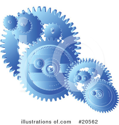 Gears Clipart #20562 by Tonis Pan