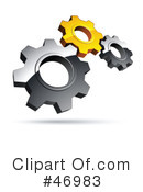 Gears Clipart #46983 by beboy