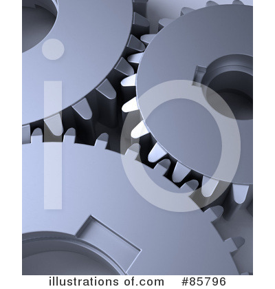 Royalty-Free (RF) Gears Clipart Illustration by Mopic - Stock Sample #85796