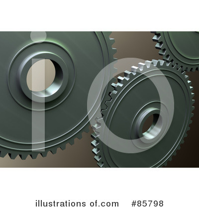Royalty-Free (RF) Gears Clipart Illustration by Mopic - Stock Sample #85798