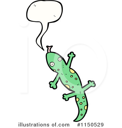 Gecko Clipart #1150529 by lineartestpilot