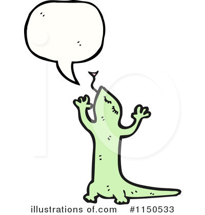 Royalty-Free (RF) Gecko Clipart Illustration by lineartestpilot - Stock Sample #1150533
