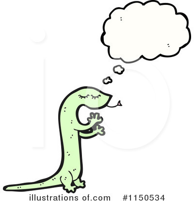 Royalty-Free (RF) Gecko Clipart Illustration by lineartestpilot - Stock Sample #1150534