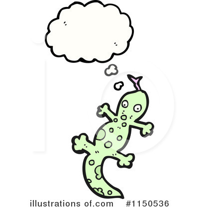 Royalty-Free (RF) Gecko Clipart Illustration by lineartestpilot - Stock Sample #1150536