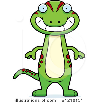 Royalty-Free (RF) Gecko Clipart Illustration by Cory Thoman - Stock Sample #1210151
