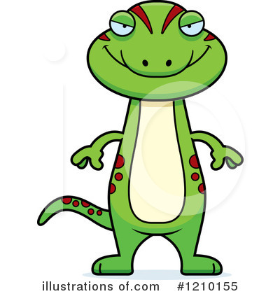 Royalty-Free (RF) Gecko Clipart Illustration by Cory Thoman - Stock Sample #1210155