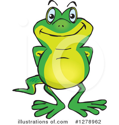 Royalty-Free (RF) Gecko Clipart Illustration by Dennis Holmes Designs - Stock Sample #1278962