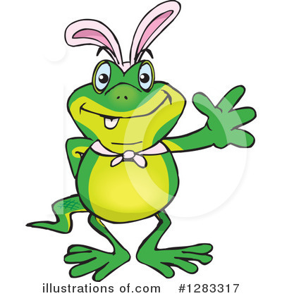 Royalty-Free (RF) Gecko Clipart Illustration by Dennis Holmes Designs - Stock Sample #1283317