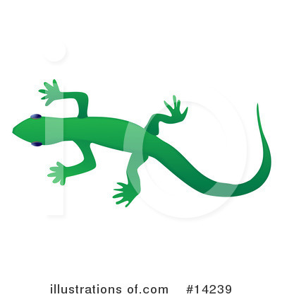 Royalty-Free (RF) Gecko Clipart Illustration by Rasmussen Images - Stock Sample #14239