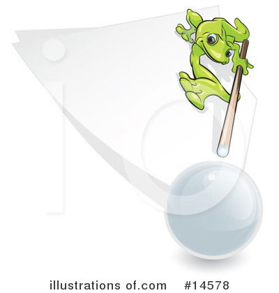 Royalty-Free (RF) Gecko Clipart Illustration by Leo Blanchette - Stock Sample #14578