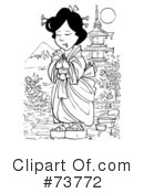 Geisha Clipart #73772 by Alex Bannykh