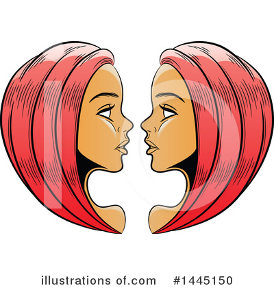 Royalty-Free (RF) Gemini Clipart Illustration by cidepix - Stock Sample #1445150