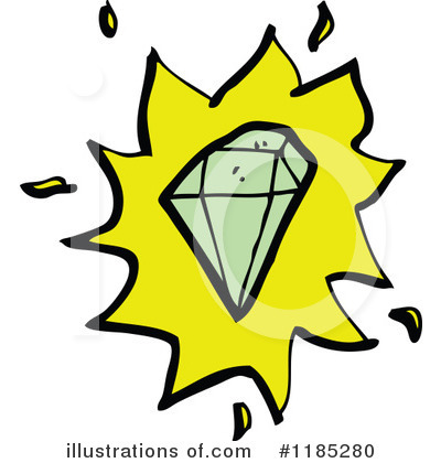 Royalty-Free (RF) Gemstone Clipart Illustration by lineartestpilot - Stock Sample #1185280