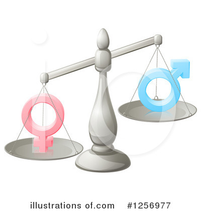 Royalty-Free (RF) Gender Clipart Illustration by AtStockIllustration - Stock Sample #1256977