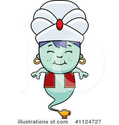 Genie Clipart #1124727 by Cory Thoman