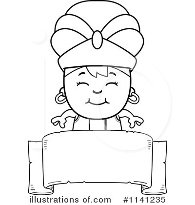 Royalty-Free (RF) Genie Clipart Illustration by Cory Thoman - Stock Sample #1141235