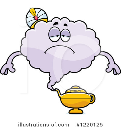 Royalty-Free (RF) Genie Clipart Illustration by Cory Thoman - Stock Sample #1220125