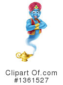 Genie Clipart #1361527 by AtStockIllustration