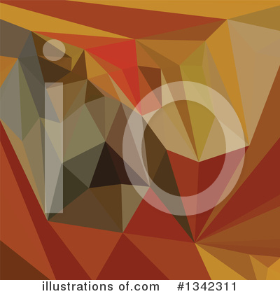 Royalty-Free (RF) Geometric Background Clipart Illustration by patrimonio - Stock Sample #1342311