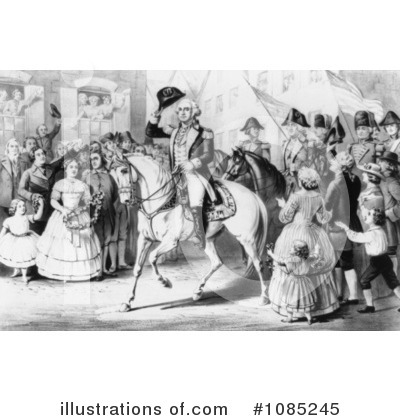 Royalty-Free (RF) George Washington Clipart Illustration by JVPD - Stock Sample #1085245