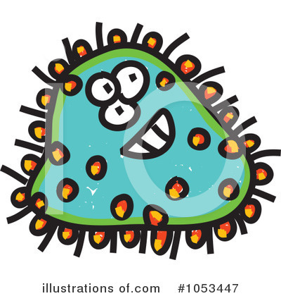 Royalty-Free (RF) Germ Clipart Illustration by Prawny - Stock Sample #1053447