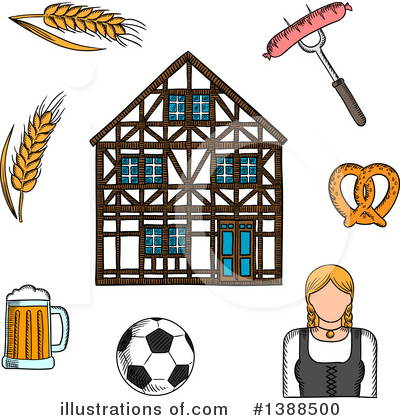 Royalty-Free (RF) German Clipart Illustration by Vector Tradition SM - Stock Sample #1388500
