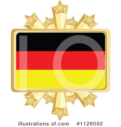 German Flag Clipart #1126502 by Andrei Marincas
